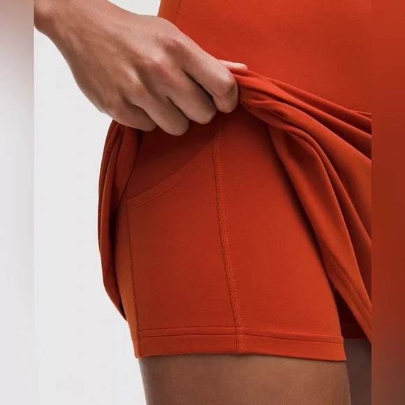 NWT lululemon Align™ High-Rise Skort, Autumn Rust / Size 8 - Picture 6 of 13